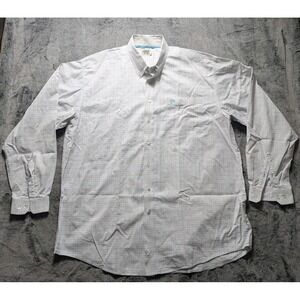 Cinch Long Sleeve Button Down Shirt Men's Size XXL